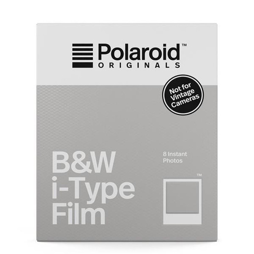 Image of Polaroid B&W i-Type Film pellicola per istantanee 88 x 107 mm 8 pezzo(