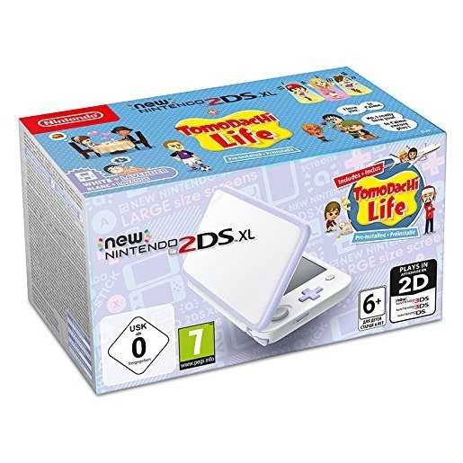 Image of Nintendo New 2DS XL 4.88'' Touch screen Wi-Fi Lavanda, Bianco console d