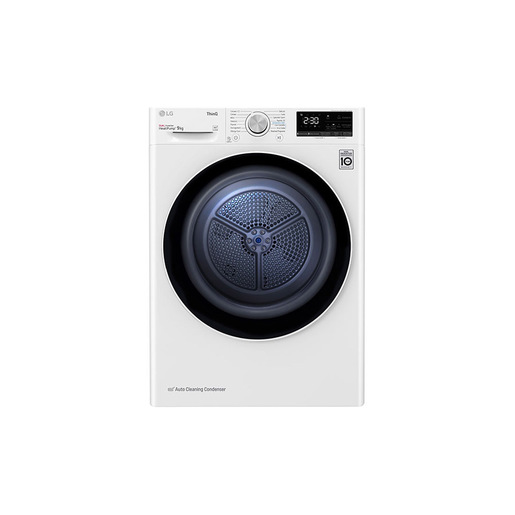 LG RH90V5AV5N asciugatrice Libera installazione Caricamento frontale 9 kg A++ Bianco