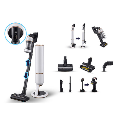Samsung Aspirapolvere senza filo BESPOKE Jet pet 210W VS20A95823W