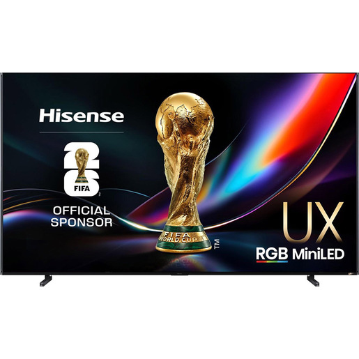 Hisense 100UXQ 2,54 m (100'') 4K Ultra HD Smart TV Wi-Fi Nero, Grigio