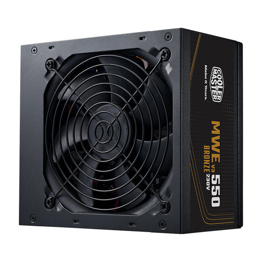 Image of Cooler Master MWE Bronze 550 V3 230V alimentatore per computer 550 W 24-pin ATX ATX Nero