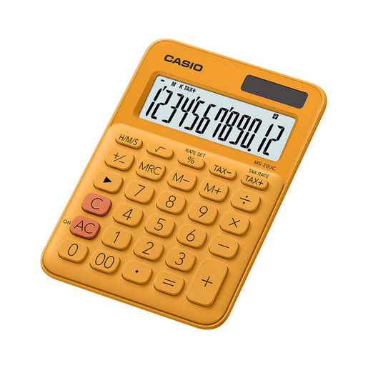 Image of Casio MS-20UC-RG calcolatrice Desktop Calcolatrice di base Arancione
