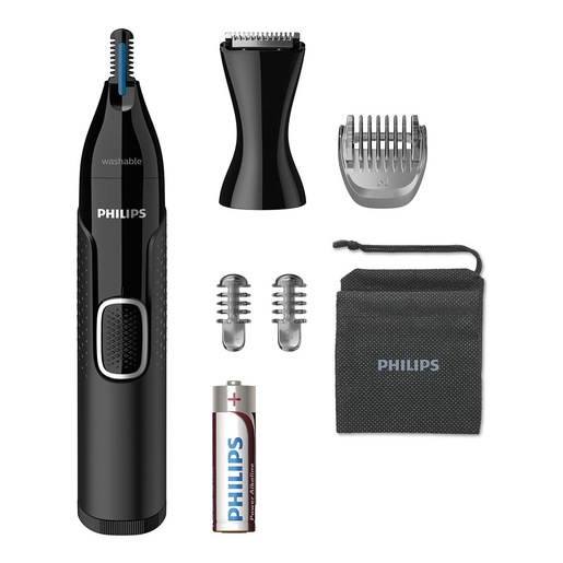 Image of Philips Serie 5000 Rifinitore Taglia Peli Naso e Orecchie NT5650/16