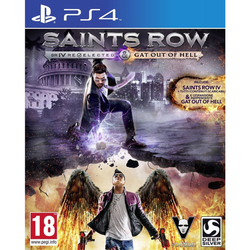 Image of Koch Media Saints Row IV: Re-elected Gat Out Of Hell, PS4 Standard Inglese PlayStation 4