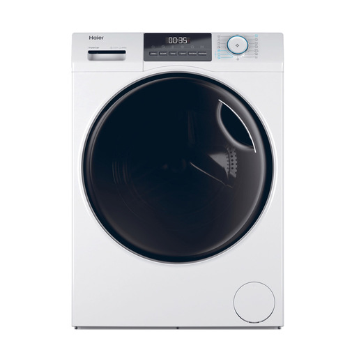 Haier HWD90-BP14929A lavasciuga Libera installazione Caricamento frontale Bianco D