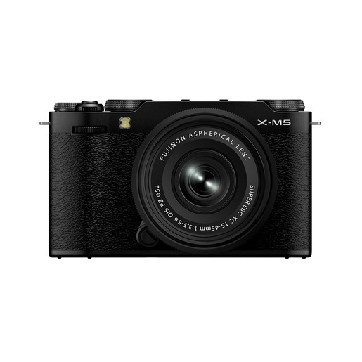 Image of Fujifilm X-M5 Black Kit XC 15-45mm MILC 26,1 MP X-Trans CMOS 4 6240 x 4160 Pixel Nero