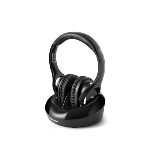 Image of Meliconi HP600 Pro – Cuffie Tv Stereo Con Ingresso Ottico Digitale E Base Di Ricarica