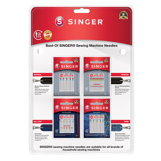 Image of SINGER 250088002 ago da cucito 25 pz Macchina da cucire Needle set