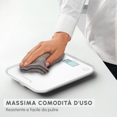 Moulinex BN50U0 bilancia da cucina Bianco Superficie piana Rettangolo Bilancia da cucina elettronica | Bilance da cucina in offerta su