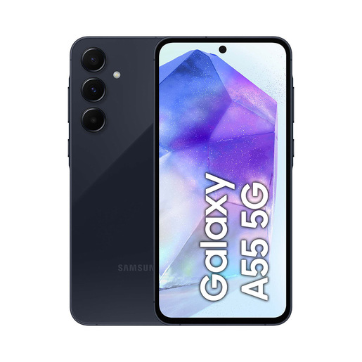 Samsung Galaxy A55 5G Display FHD+ Super AMOLED 6.6'', Android 14, 8GB RAM, 256GB, Dual SIM, Batteria 5.000 mAh, Awesome Navy