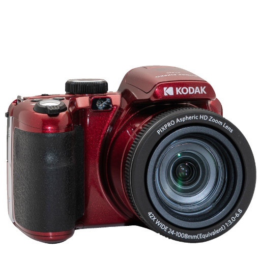Image of Kodak Astro Zoom AZ425 1/2.3'' Fotocamera Bridge 20,68 MP BSI CMOS 5184 x 3888 Pixel Nero, Rosso