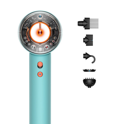 Image of Dyson Asciugacapelli Supersonic Nural (acquamarina/tangerine)