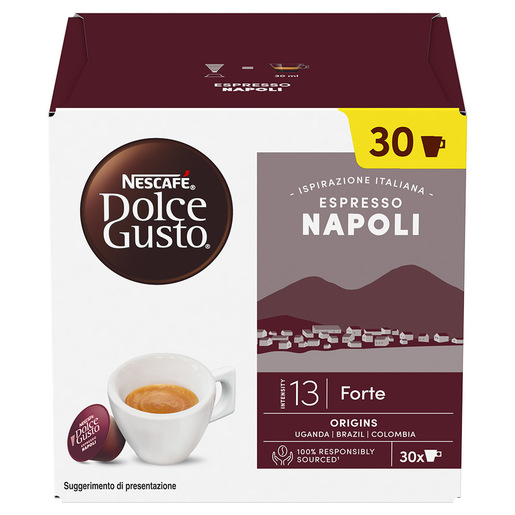 Image of Nescafé Dolce Gusto Caffè Espresso Napoli 30 Capsule