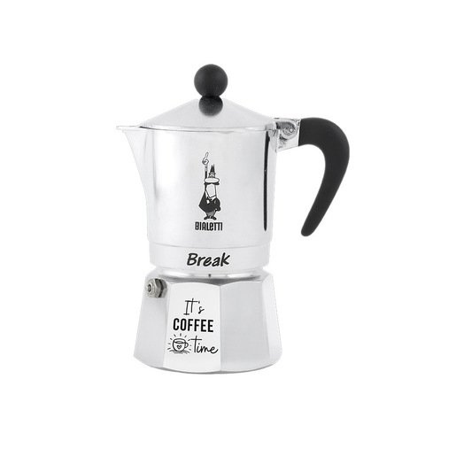 Image of Bialetti 0005904 caffettiera manuale Moka Nero, Metallico