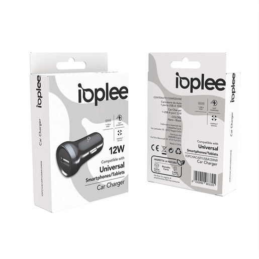 Image of IOPLEE Caricatore da Rete 1 porta USB-A 12W