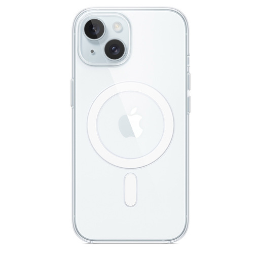 Image of Apple Custodia MagSafe trasparente per iPhone 15