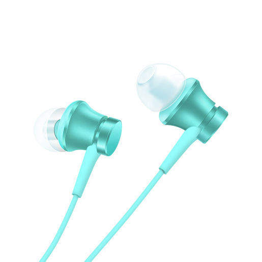 Image of Xiaomi Mi In-Ear Headphones Basic Auricolare Cablato Musica e Chiamate Blu cod015