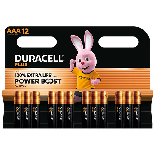 Duracell Plus Batteria monouso Mini Stilo AAA Alcalino