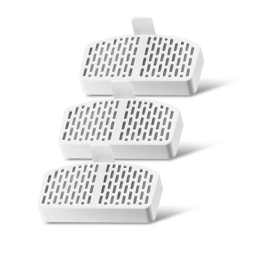 Image of Panasonic CP-JNFT1C Filtri di Ricambio per CP-JNW01-W Fontanella animali domestici, Pack da 3 pezzi, Filtro a 4 Strati: a Maglie, Carbone Attivo, Resi