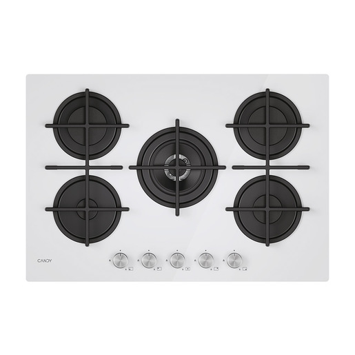 Image of Candy Moderna CVG74WTW Bianco Da incasso 74.5 cm Gas 5 Fornello(i)