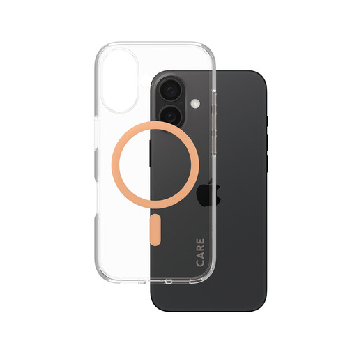 Image of PanzerGlass CARE by ® Flagship Cover Trasparente Urban Combat con MagSafe Pesca iPhone 16