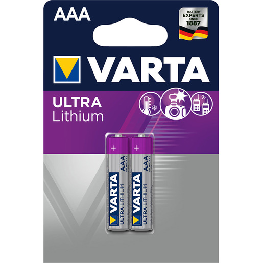 Image of Varta Ultra Lithium AAA BLI 2