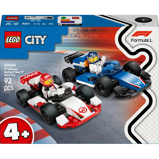 Image of LEGO City Monoposto Williams Racing e Haas F1®