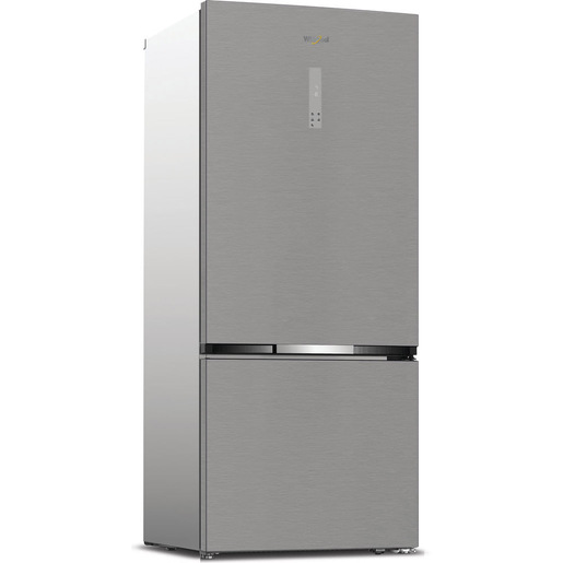 Image of Whirlpool WHK2 6554 X6E Frigorifero combinato a libera installazione, Dual no frost, 78cm, Classe C, Pearl Inox, 35dbA, h188cm