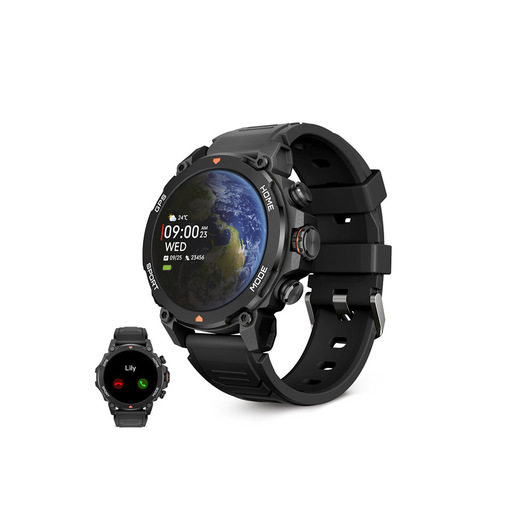 Image of Ksix Explorer 3,63 cm (1.43'') AMOLED Digitale Touch screen Nero GPS (satellitare)