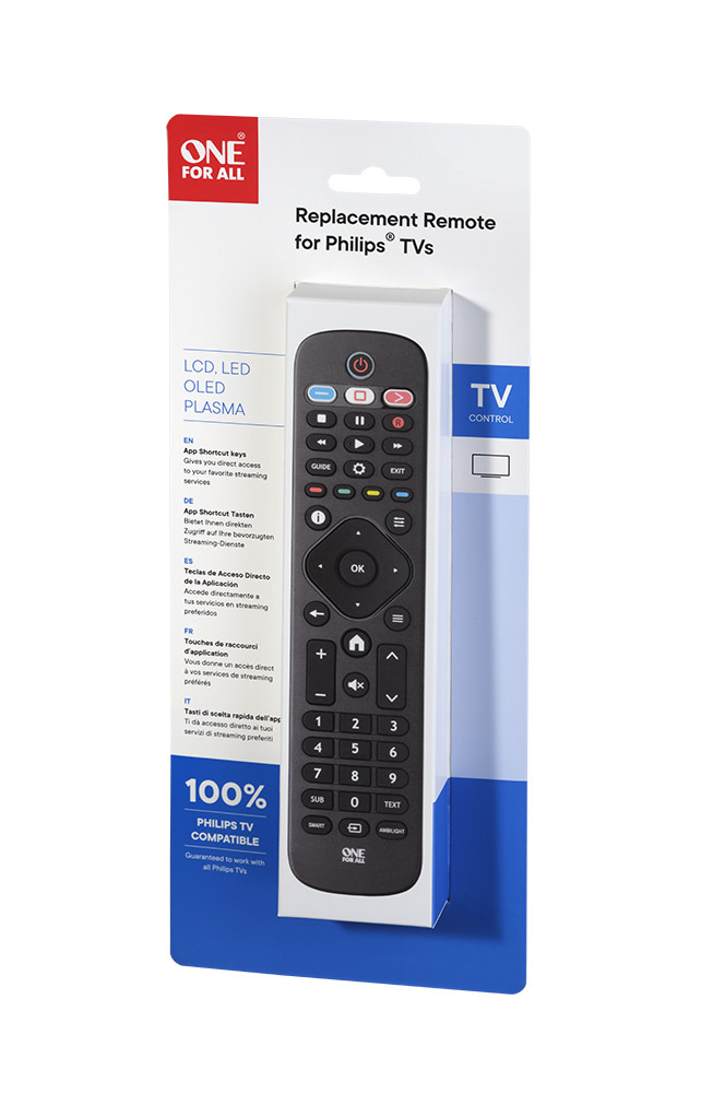 SimplyAll Telecomando Di Ricambio Compatibile Con Philips 32PF9641D-10 – Sostituto Originale, Nessuna Programmazione - 2
