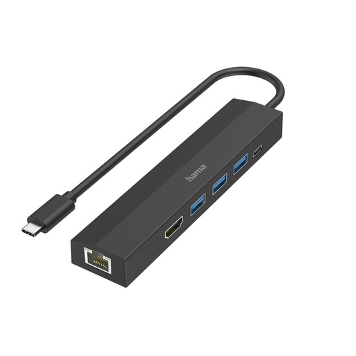 Image of Hama 00200144 hub di interfaccia USB 3.2 Gen 1 (3.1 Gen 1) Type-C 5000 Mbit/s Nero