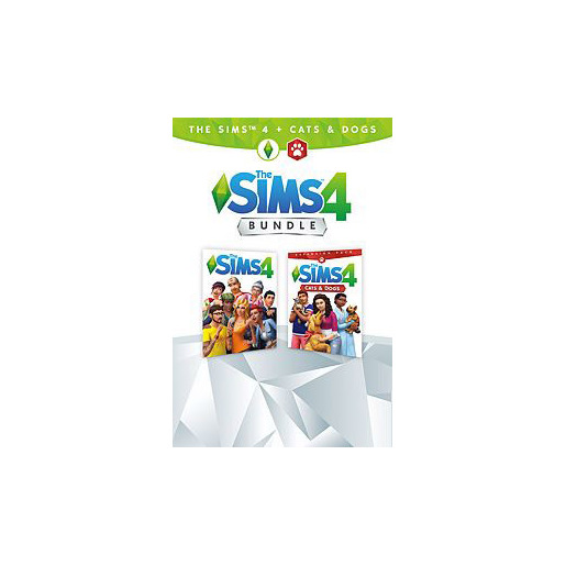 Image of Electronic Arts The Sims 4 Plus Cats & Dogs Bundle, Xbox One Standard+