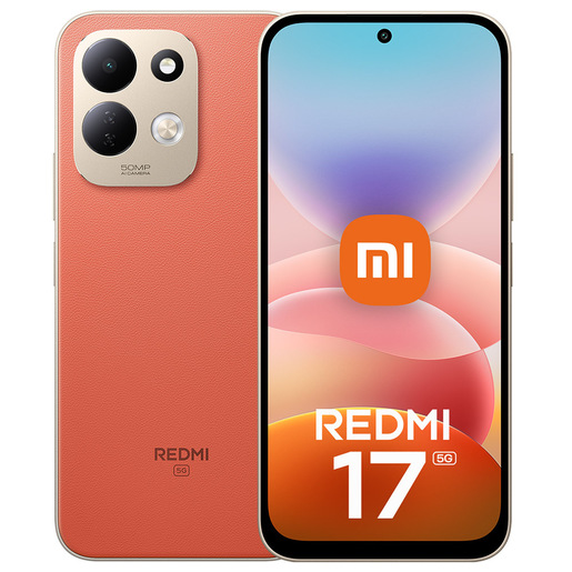 Xiaomi Redmi 17 5G 17,5 cm (6.9'') USB tipo-C 4 GB 256 GB 7500 mAh Arancione
