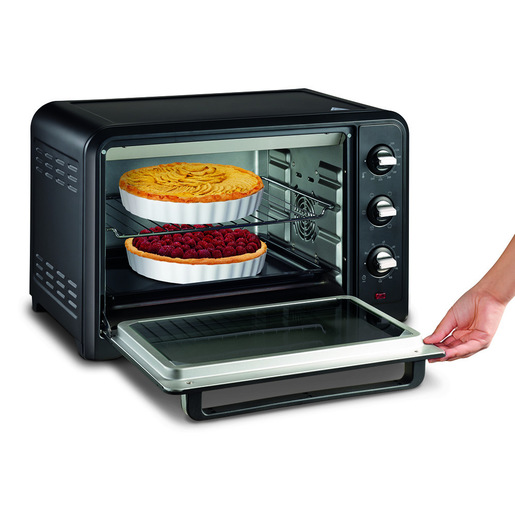 Moulinex OX4648 Optimo Forno Elettrico con Capacità di 33 L, Potenza 1600 W 28x31x36cm