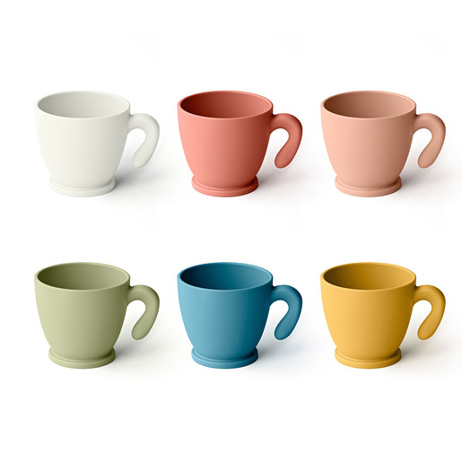 Fratelli Guzzini Set 6 Tazzine Caffè ''Coffee Pop''
