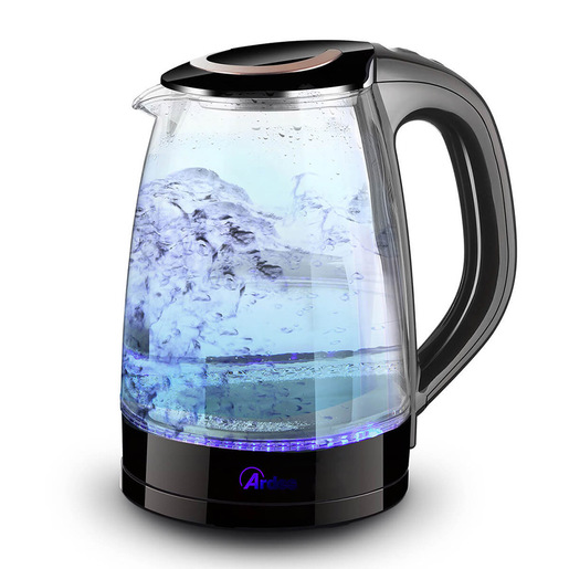 Image of Ardes AR1K47 bollitore elettrico 1,8 L 2200 W Nero, Trasparente