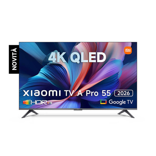 Image of Xiaomi TV A Pro 55 2026 139,7 cm (55'') QLED 4K Ultra HD Smart TV Wi-Fi Grigio