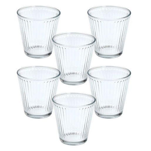 Image of Tognana Porcellane N3585A6TRAS bicchiere per acqua Trasparente 6 pz 220 ml