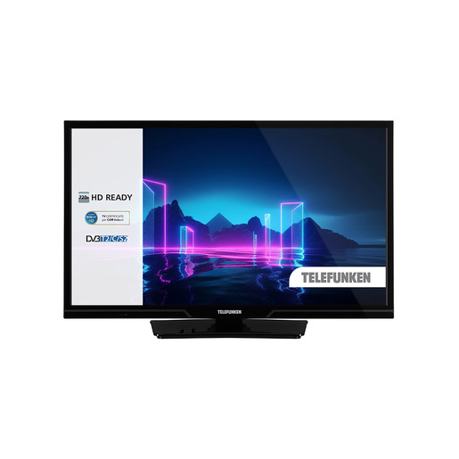 Image of Telefunken TE24555S27YXD TV 61 cm (24'') HD Nero 220 cd/m²