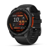 Immagine di Garmin Fenix 8 3,56 cm (1.4'') AMOLED 47 mm Digitale 454 x 454 Pixel Touch screen Nero Wi-Fi GPS (satellitare)