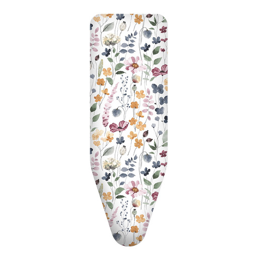 Image of Colombo New Scal Colombo foderina di ricambio per asse da stiro 140x55cm (XL) - 2 strati: cotone 100% biologico e morbida imbottitura - clip ferma nod