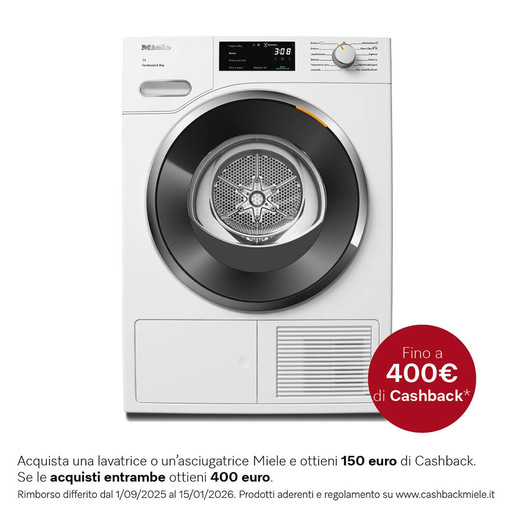 Image of Miele TWH780WP EcoSpeed&9kg asciugatrice Libera installazione Caricamento frontale Bianco