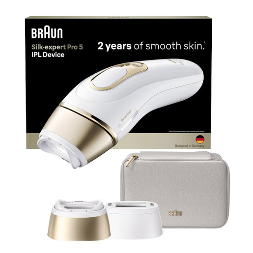 Image of Braun Silk-expert Pro PL5210 IPL Luce pulsata intensa (IPL) Oro, Bianco