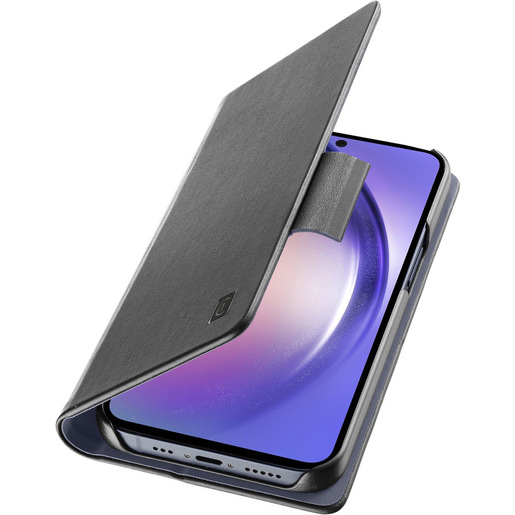 Cellularline Book - Galaxy A55 5G Custodia a libro con tasca portatessera e chiusura magnetica