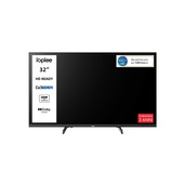 Ioplee Tv 32'' Hd, Triplo Tuner DVBT2/C/S2, Certificato Tivusat, Piedini Installabili In Doppia Posizione Stretta/Larga, Dolby Audio, Parental Control