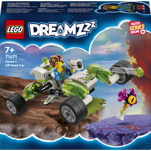 Image of LEGO DREAMZzz 71471 Il Fuoristrada di Mateo, Buggy Giocattolo che si Trasforma in Quadricottero, Gioco per Bambini di 7+ Anni
