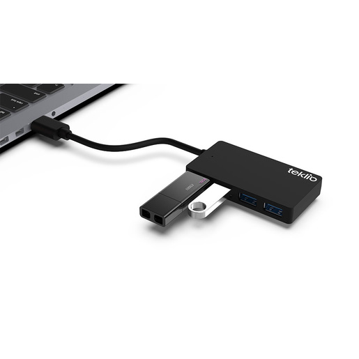 Image of IOPLEE HPG-HC34A hub di interfaccia USB 3.2 Gen 1 (3.1 Gen 1) Type-A 5000 Mbit/s Nero