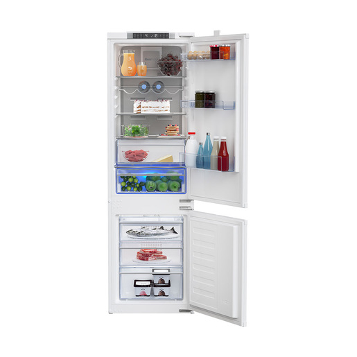 Image of Beko BCNA275E4SN frigorifero con congelatore Da incasso 254 L E Bianco