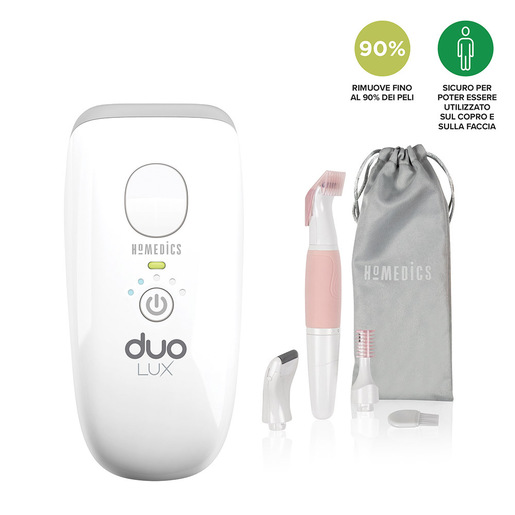 Image of HoMedics Luce Pulsata Duo Lux + Rasoio Lady 3 in 1 IPL-HH390BNS